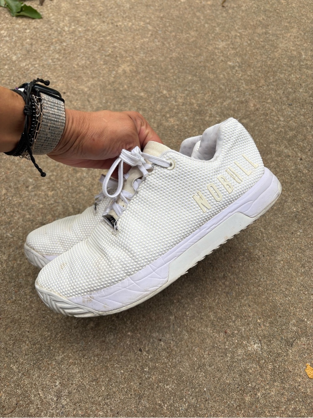 NOBULL Size 9 White Trainers